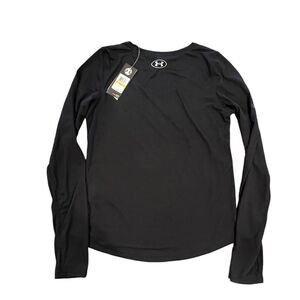 Under Armour Black Long Sleeve Shirt Size M